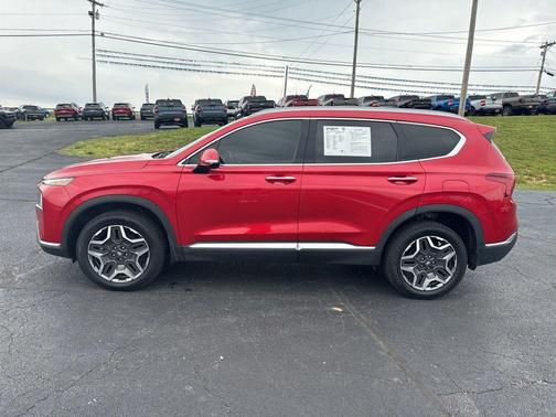 Calypso Red 2023 Hyundai SANTA FE Limited