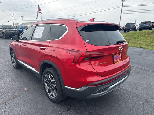 Calypso Red 2023 Hyundai SANTA FE Limited