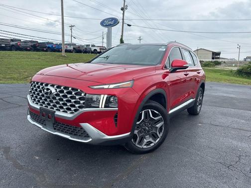 Calypso Red 2023 Hyundai SANTA FE Limited