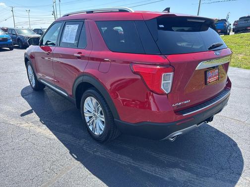 RAPID RED MET TINTED CC 2021 Ford Explorer Limited