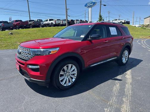 RAPID RED MET TINTED CC 2021 Ford Explorer Limited