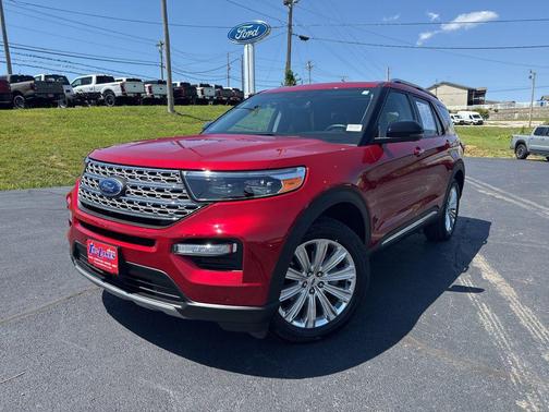 RAPID RED MET TINTED CC 2021 Ford Explorer Limited