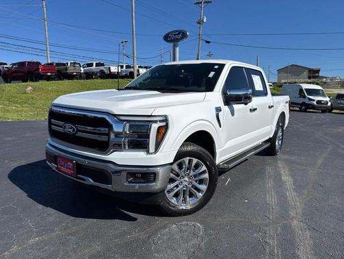 OXFORD WHITE 2025 Ford F-150 Lariat