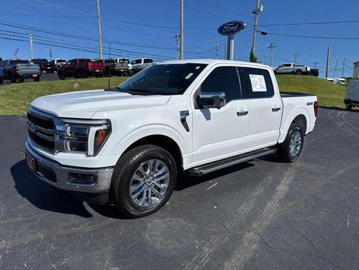 OXFORD WHITE 2025 Ford F-150 Lariat
