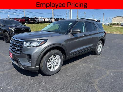 Carbonized Gray Metallic 2026 Ford Explorer Active