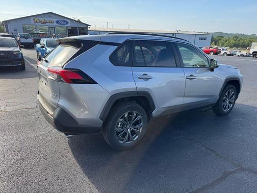 Silver Sky Metallic 2025 Toyota RAV4 Hybrid XLE Premium
