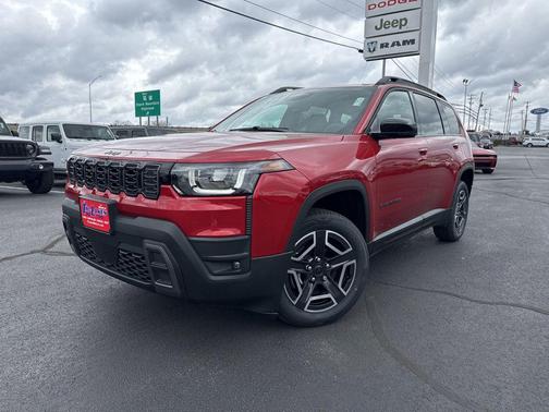 Red Hot Pearlcoat 2026 Jeep Cherokee Limited