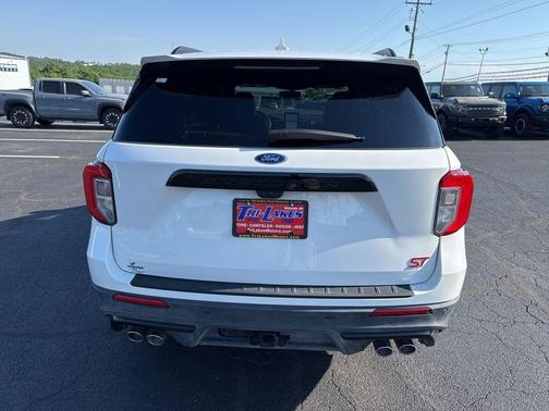STAR WHITE MET TRI-COAT 2024 Ford Explorer ST