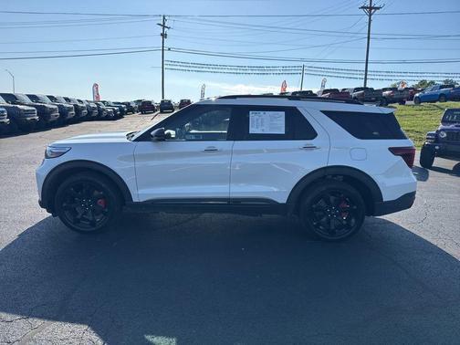 STAR WHITE MET TRI-COAT 2024 Ford Explorer ST