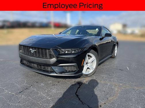 SHADOW BLACK 2026 Ford Mustang EcoBoost Premium