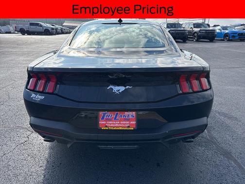 SHADOW BLACK 2026 Ford Mustang EcoBoost Premium
