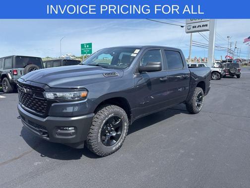 Forged Blue Metallic 2026 RAM 1500 Warlock Crew Cab 4x4 5'7' Box