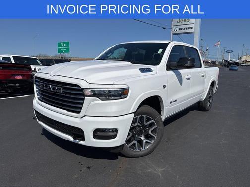 Bright White Clearcoat 2026 RAM 1500 Laramie