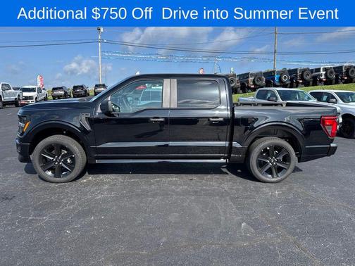 AGATE BLACK METALLIC 2026 Ford F-150 STX
