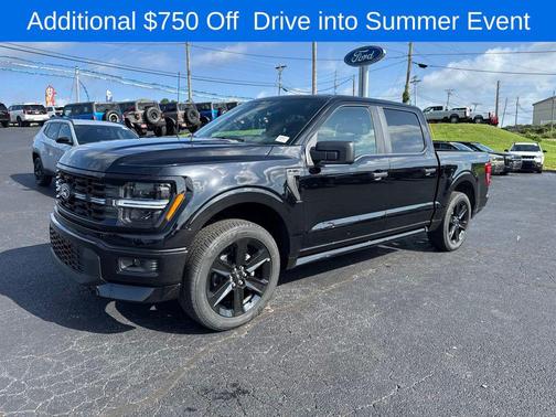 AGATE BLACK METALLIC 2026 Ford F-150 STX