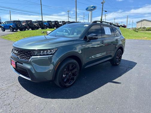 Aruba Green 2023 Kia Sorento S