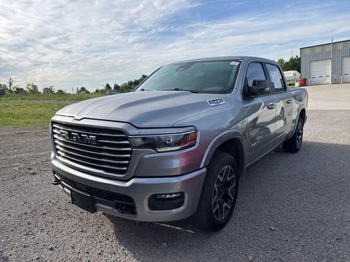 Billet Silver Metallic Clearcoat 2025 RAM 1500 Laramie