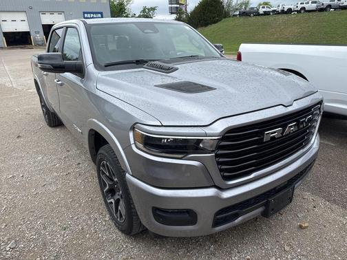 Billet Silver Metallic Clearcoat 2025 RAM 1500 Laramie