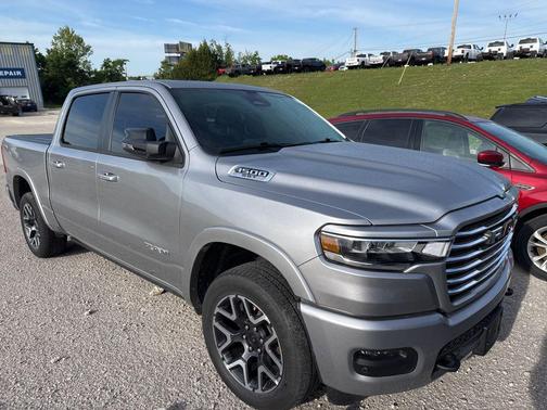 Billet Silver Metallic Clearcoat 2025 RAM 1500 Laramie