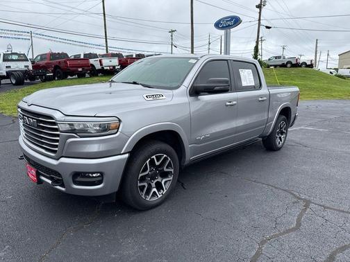 Billet Silver Metallic Clearcoat 2025 RAM 1500 Laramie