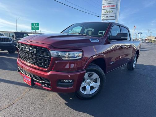 Delmonico Red Pearlcoat 2026 RAM 1500 Big Horn/Lone Star