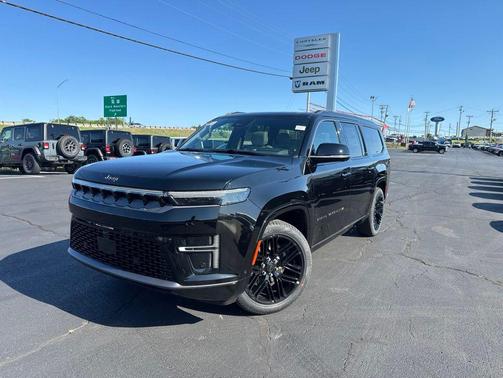 High Gloss Black 2026 Jeep Grand Wagoneer L Limited Reserve 4x4