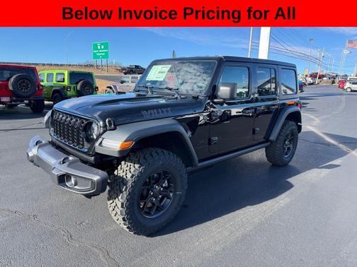 Black Clearcoat 2026 Jeep Wrangler Willys