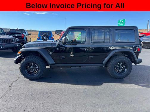 Black Clearcoat 2026 Jeep Wrangler Willys