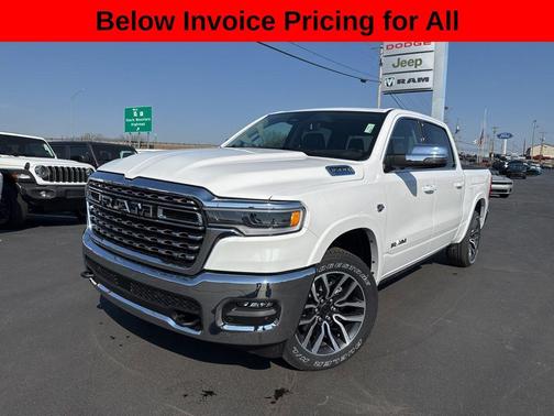 Bright White Clearcoat 2026 RAM 1500 Longhorn