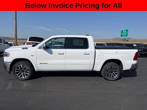 Bright White Clearcoat 2026 RAM 1500 Longhorn
