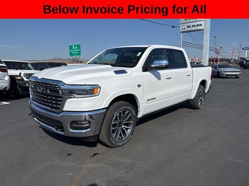 Bright White Clearcoat 2026 RAM 1500 Longhorn