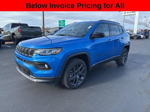 Hydro Blue Pearlcoat 2026 Jeep Compass Latitude