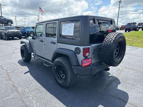 Billet Silver Metallic Clearcoat 2016 Jeep Wrangler Unlimited Rubicon