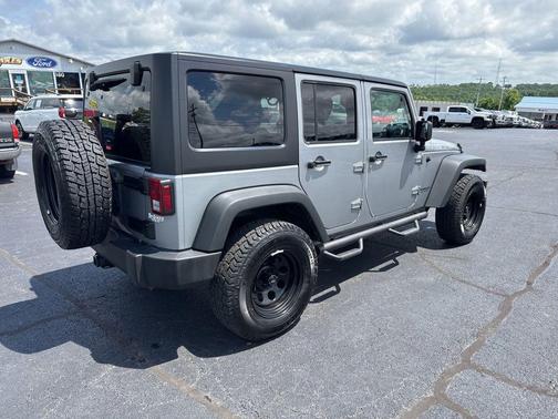 Billet Silver Metallic Clearcoat 2016 Jeep Wrangler Unlimited Rubicon