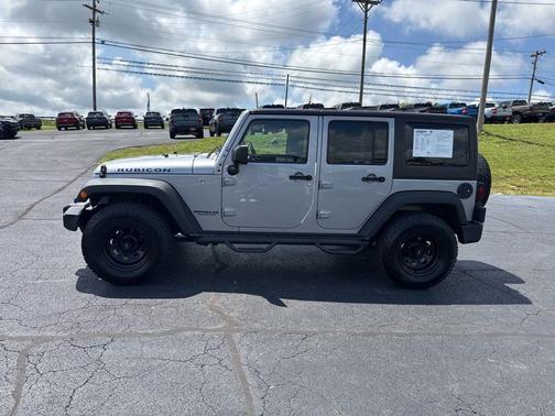 Billet Silver Metallic Clearcoat 2016 Jeep Wrangler Unlimited Rubicon