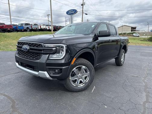 Shadow Black 2026 Ford Ranger XLT