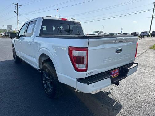 Star White Metallic Tri-Coat 2023 Ford F-150 Lariat