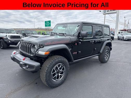 Black Clearcoat 2026 Jeep Wrangler Rubicon