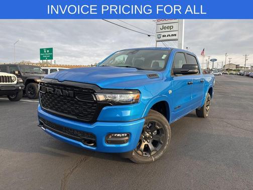 Hydro Blue Pearlcoat 2026 RAM 1500 Big Horn/Lone Star