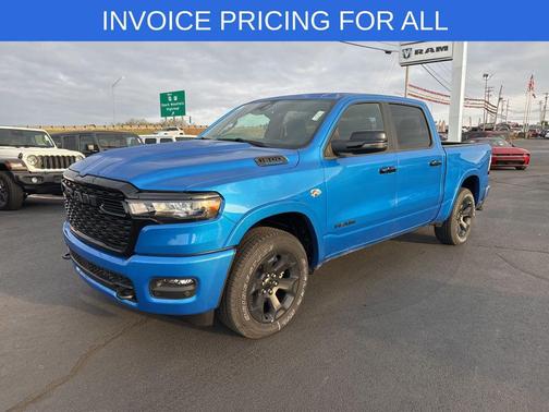 Hydro Blue Pearlcoat 2026 RAM 1500 Big Horn/Lone Star