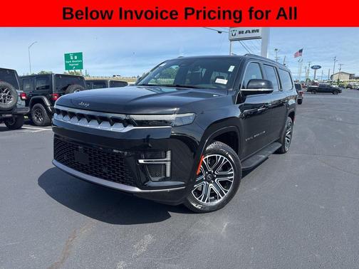 High Gloss Black 2026 Jeep Grand Wagoneer L 4x4