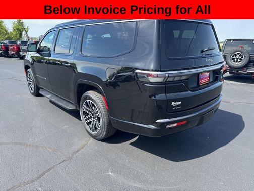 High Gloss Black 2026 Jeep Grand Wagoneer L 4x4