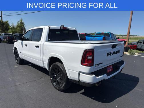 Bright White Clearcoat 2026 RAM 1500 Laramie