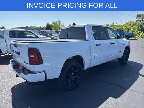Bright White Clearcoat 2026 RAM 1500 Laramie