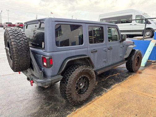 Ocean Blue Metallic Clearcoat 2020 Jeep Wrangler Unlimited Rubicon