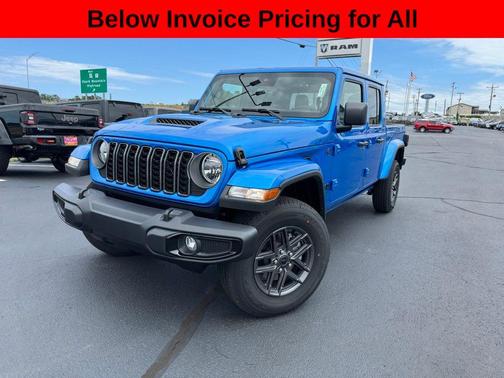 Hydro Blue Pearlcoat 2025 Jeep Gladiator Sport S