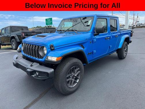 Hydro Blue Pearlcoat 2025 Jeep Gladiator Sport S