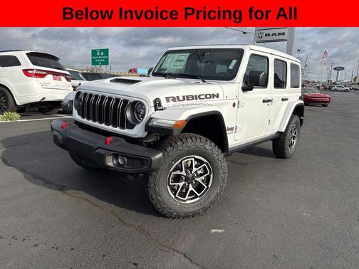 Bright White Clearcoat 2026 Jeep Wrangler Rubicon
