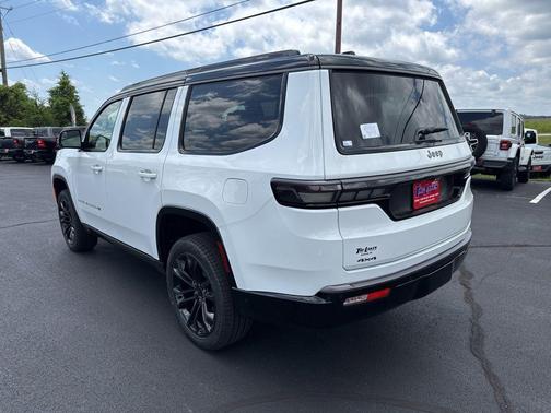 Bright White Clearcoat 2026 Jeep Grand Wagoneer Summit Obsidian 4x4