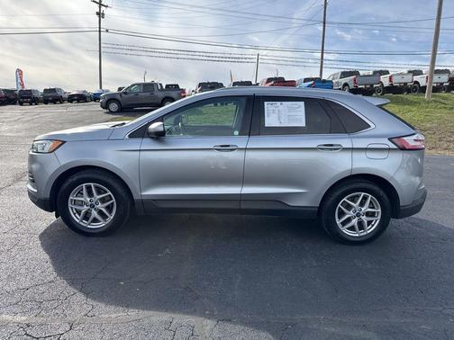 ICONIC SILVER 2021 Ford Edge SEL